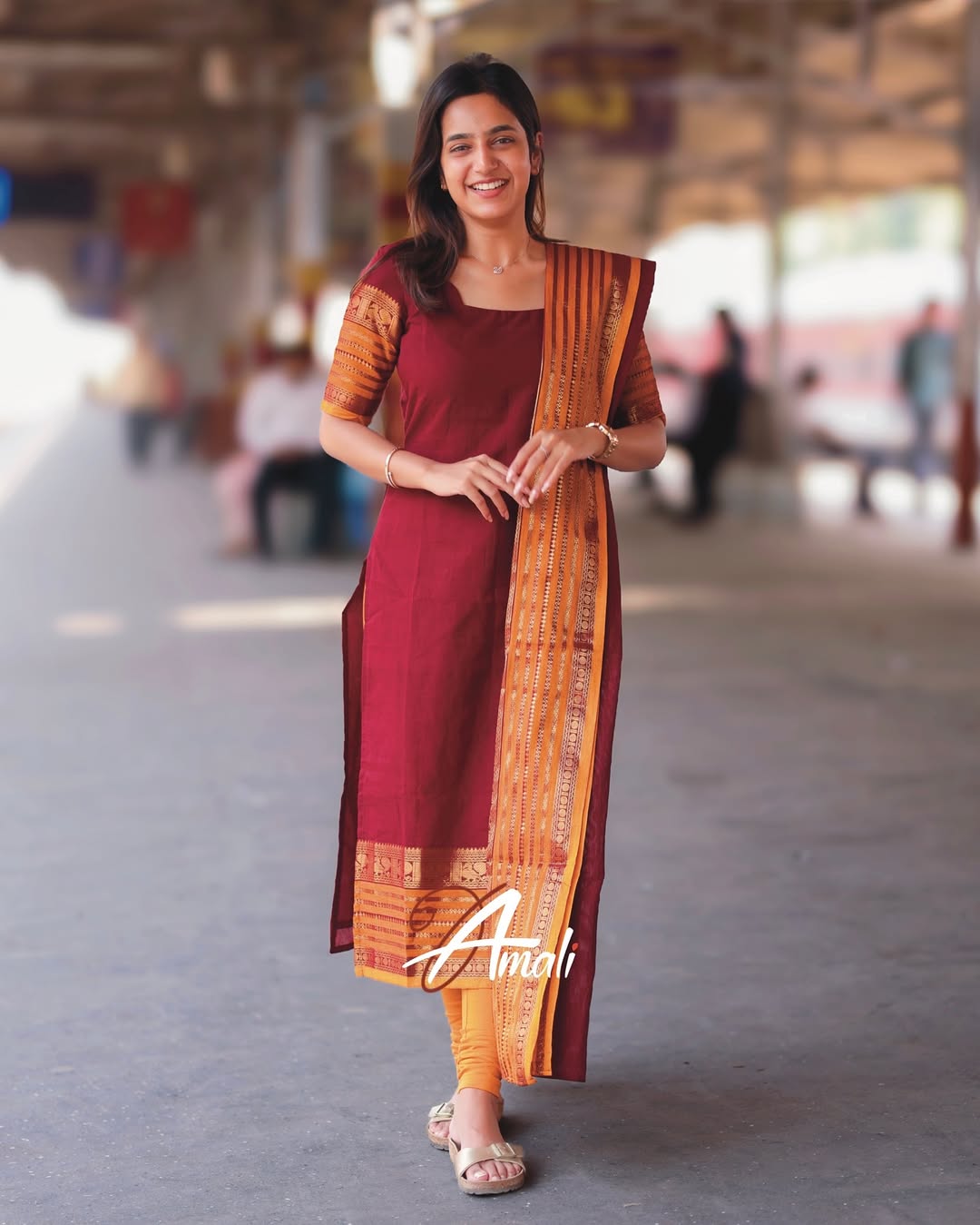 Midnight Charm South Cotton Suit Set